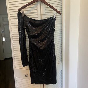 Windsor Black Sequin Dress size Small